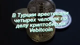 В Турции арестовали четырех человек по делу криптобиржи Vebitcoin