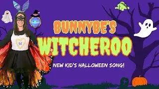 WITCHEROO! 🎃 Kids Halloween Dance Party | BunnyBE Halloween Song