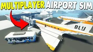 REALISTIC AIRPORT Operations & Commercial Aircraft | Stormworks: Build & Rescue Gameplay