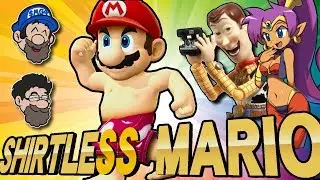 Shirtless Mario VS EVERYONE || Smash Bros HACKS