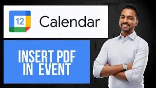 Как вставить PDF-файл в событие в Google Календаре | Прикрепление документа к событиям