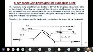 08-Barrage Design-03 | Introduction | Setting Crest Level and Floor Level | Irrigation Engineering