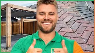 TUINTRANSFORMATIE | Tuin bestraten & Pergola bouwen