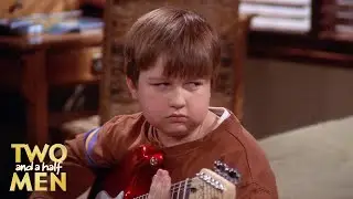Jake's Guitar Playing Is Too Loud | Two and a Half Men