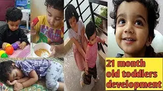 21 month old toddler growth development and day activities