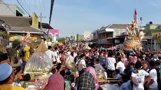 karnaval hari ini kirab tumpeng terbanyak wajak  @KarnavalSoundmalang