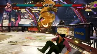 I Performed a great combo + jump over the wall setup + finish the round with Low parry
