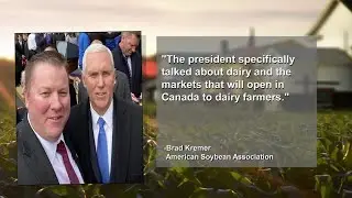 Central Wisconsin farmer attends USMCA signing