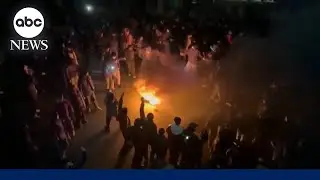 Iran protests continues as Trump renews warning of possible US intervention