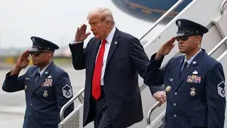 LIVE: Trump Arrives at Joint Base Andrews After 2nd State Visit to UK
