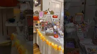 Step inside my fall craft show 🍁my table, vendors, and cozy market vibes. Join me!✨ #CraftShowVibe