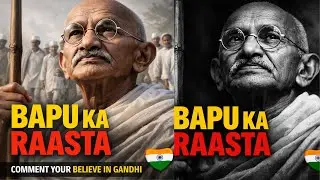 Mahatma Gandhi's Power of Truth & Courage | Bapu Motivational Song for Kids#MahatmaGandhi #Bapu