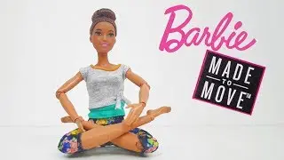 Barbie Made to Move 2019 New doll unboxing Nova Yoga boneca Barbie 새로운 바비 요가