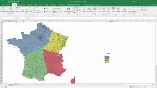 How to build your own regions? - Excel Map France Postcodes (Code Postal)