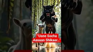 &ldquo;Maa Ne Machaya Gadar | Mother Horse vs Black Panther&rdquo; #ai #horse #panther #shorts