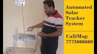 Fabrication of Automated Solar Tracker system | Best Final Year Project/Lowest Cost Projects Ideas