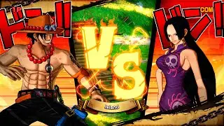 Ace vs Hancock - One Piece: Burning Blood