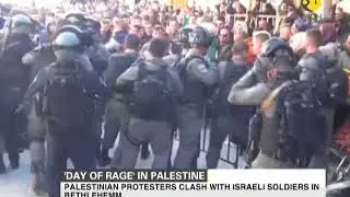 'Day of rage' in Palestine: Protesters rally in West Bank, Gaza and East Jelusalem
