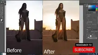 Back-Lit Sunset Editing Tutorial || Canon EOS RP RAW File