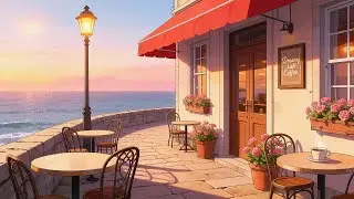 Coffee Sunset ☕🌅 Seaside Lofi Chill Beats  | Lofi Chill Beats to Relax, Study & Focus