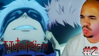 SATORU TIENE MUCHA AURA🔥1x02 JUJUTSU KAISEN REACCI&Oacute;N