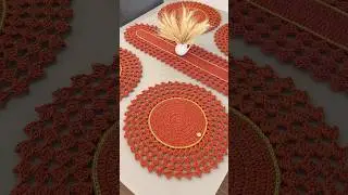 Clica no texto acima ⬆️ trilho de mesa de croch&ecirc; sol sousplat d e croche sol tutorial passo a passo