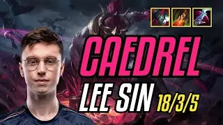 CAEDREL - LEE SIN - EUW Diamond - Patch 11.7