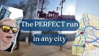 The simplest way to plan GREAT run routes in unfamiliar places || Running in Berlin