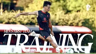 Jashari in campo! Il suo primo allenamento a Milanello