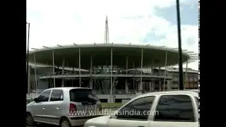 Infosys campus is stunning, with extensive parking facilities