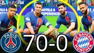 FC 26 -MESSI RONALDO NEYMAR & MBAPPE | ALL STARS | PARIS SAINT-GERMAIN 70 &ndash; 0 BAYERN DE MUNIQUE