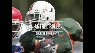 Antrel Rolle College Highlights - Miami (Fl.)