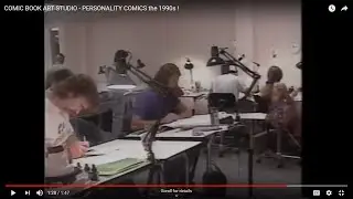 COMIC BOOK ART STUDIO - SPOOF & PERSONALITY COMICS - 1990s !