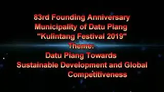 Nov. 25, 2019 Culmination Day 83rd Founding Anniversary Municipality Of Datu Piang #Parade #StreetDa