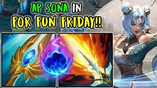 For Fun Friday with AP Sona!! | Diamond Support | Patch 25.09