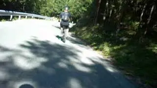 Soriška planina - Bohinjska Bistrica; s kolesom