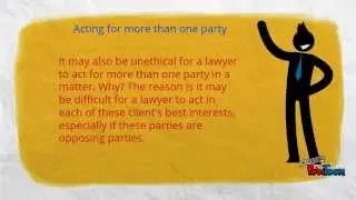 Legal Conflicts of Interest