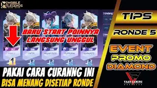 CARA CURANG!! MENANG RANK 1 TERUS DI EVENT PROMO DIAMOND KUNING - MOBILE LEGEND