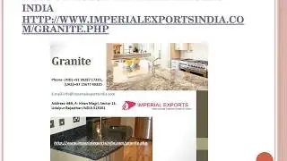Supplier of Granite Countertops Moscow Russia Imperial Exports India