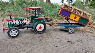 diy tractor trolley hydralic system new technology /@craftpk