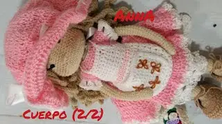 Amigurumi,AnnA mu&ntilde;eca,cuerpo base (2/2)