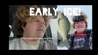 Hole Hopping for Crappies though the ice! (Ice fishing) (2025-2026)