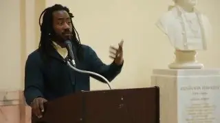 Typical American Families&trade; creator Carlton Mackey speaks at the Georgia State Capitol