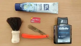 Shavette Shave On 10 days beard