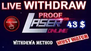 Laser.online Live Withdraw | How To Withdraw Profits In The Laser Online Platform.