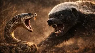 Honey Badger 🔥 World&rsquo;s Most Fearless Animal హనీ బ్యాడ్జర్ ఫాక్ట్స్ తెలుగు #facts #animals #zooworld 