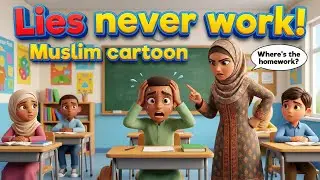 Why Lying Never Works | Islamic Cartoon for Kids & Islamic Series | Musa & Amina