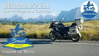 Viagem de Moto - Serras do Sul | Cap 01 - Goi&acirc;nia a Curitiba