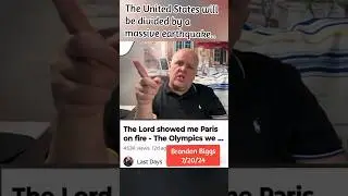 Jerusalem divided then the U.S. split in half at the New Madrid fault. Brandon Biggs. Prophecy.