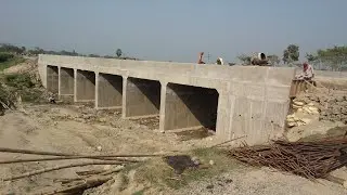 Reinforcement Binding & Casting of Bridge Deck (Box Bridge 6/54/0)
